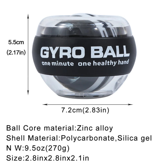Wrist Gyro Ball Power Trainer